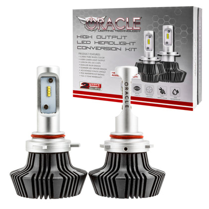 Oracle 9012 4000 Lumen LED Headlight Bulbs (Pair) - 6000K SEE WARRANTY