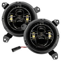 Oracle Jeep Wrangler JL/Gladiator JT 7in. High Powered LED Headlights (Pair) - No Halo SEE WARRANTY