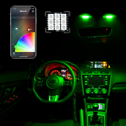XK Glow RGB Festoon LED Panel XKchrome Bluetooth App Controlled Dome Bulb