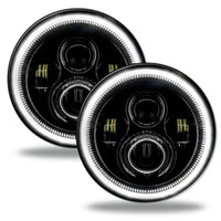 Oracle Jeep Wrangler JL/Gladiator JT 7in. High Powered LED Headlights (Pair) - Dynamic NO RETURNS