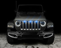 Oracle Pre-Runner Style LED Grille Kit for Jeep Wrangler JL - Blue SEE WARRANTY