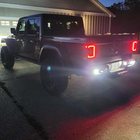 Oracle Rear Bumper LED Reverse Lights for Jeep Gladiator JT w/ Plug & Play Harness - 6000K