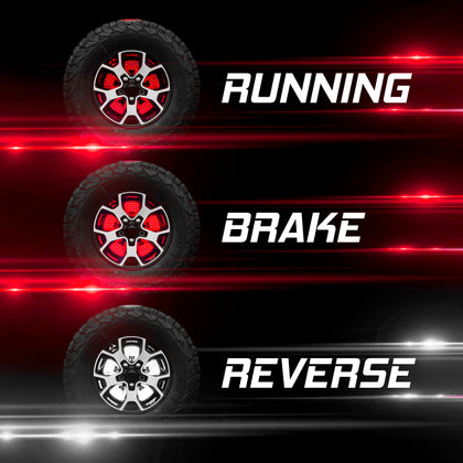 XK Glow Bronco 5th Wheel Light w/ Brake, Running, Reverse and Turn Signal Lights
