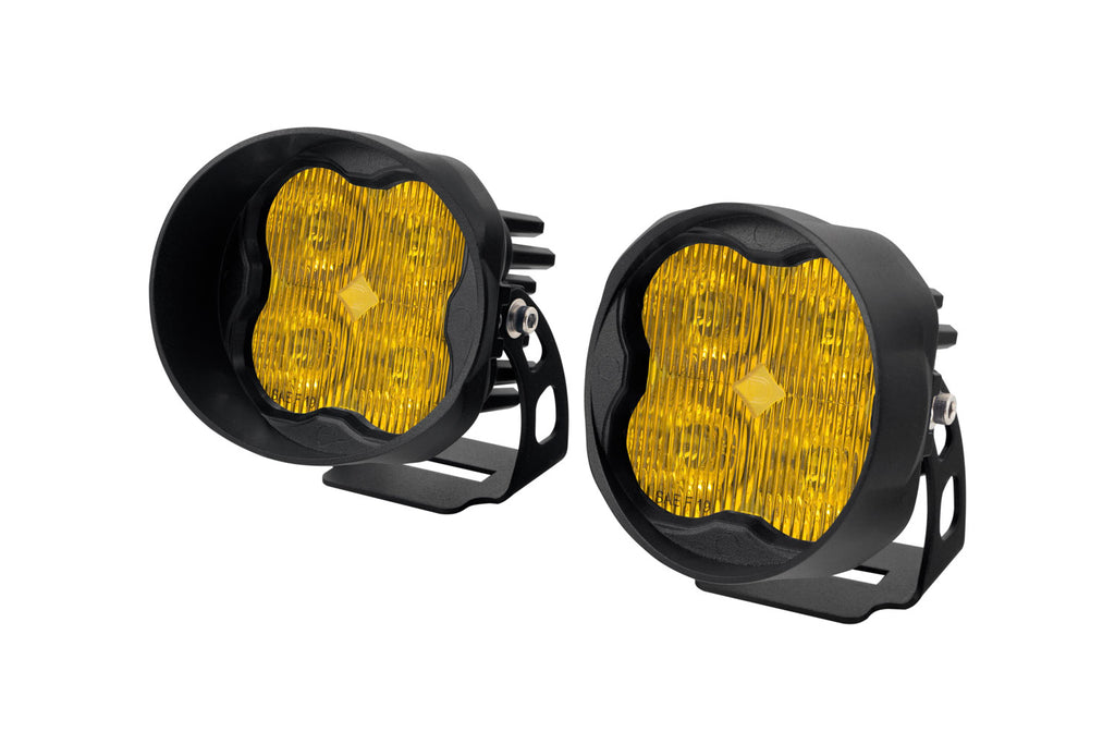 SS3 Pro ABL Yellow SAE Fog Angled (pair)