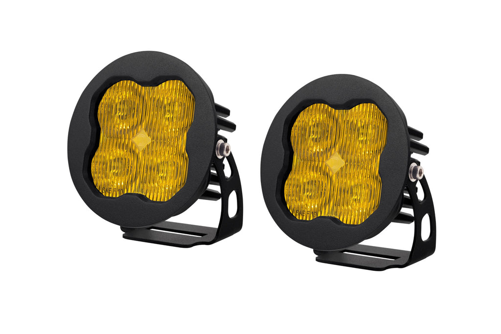 SS3 Max ABL Yellow SAE Fog Round (pair)