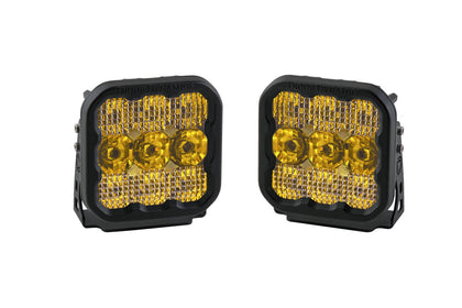 SS5 LED Pod Pro Yellow Combo (pair)