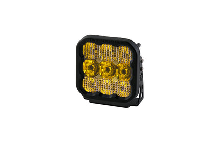 SS5 LED Pod Pro Yellow Combo (single)