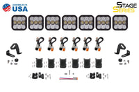 SS5 Sport Universal CrossLink 7-Pod Lightbar White Driving