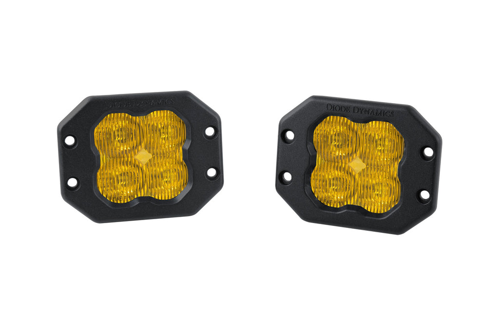 SS3 Pro ABL Yellow Driving Flush (pair)