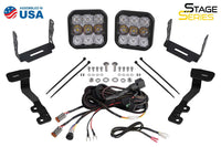 Stage Series Backlit Ditch Light Kit for 2022 Toyota Tundra