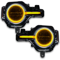 Oracle 21-22 Ford Bronco Headlight Halo Kit w/DRL Bar - Base Headlights -w/RF Cntrl SEE WARRANTY