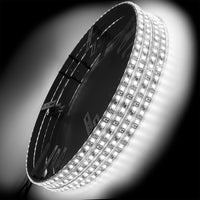 Oracle LED Illuminated Wheel Rings - White NO RETURNS