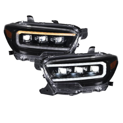 2016-2022 Toyota Tacoma Sequential LED Projector Headlights (pair)
