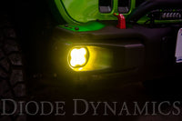 Stage Series 3" SAE/DOT Type MR Fog Light Kit (Jeep w/ Steel Bumper)