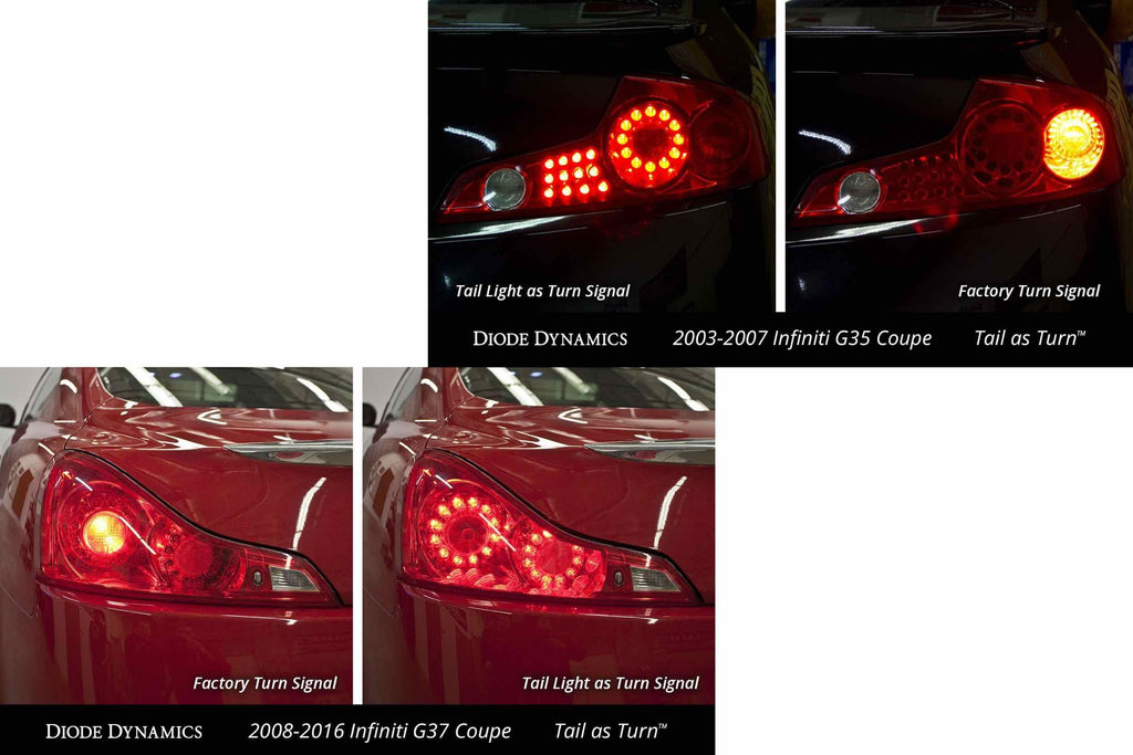 Diode Dynamics Tail As Turn Conversion Infiniti G35/G37 Coupe