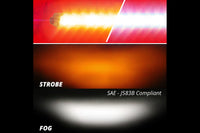 XKGlow Razor LED Light Bar: 10in / Fog+Strobe