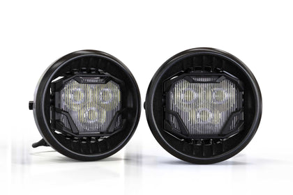 Morimoto 4Banger Fog Light Kit: 05-11 Tacoma (NCS Yellow Wide Beam)