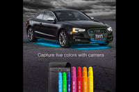 XKChrome RGB LED Underglow Kit: 8x 24in Tubes, 6x 10in Tubes w/ Dash Mount Controller