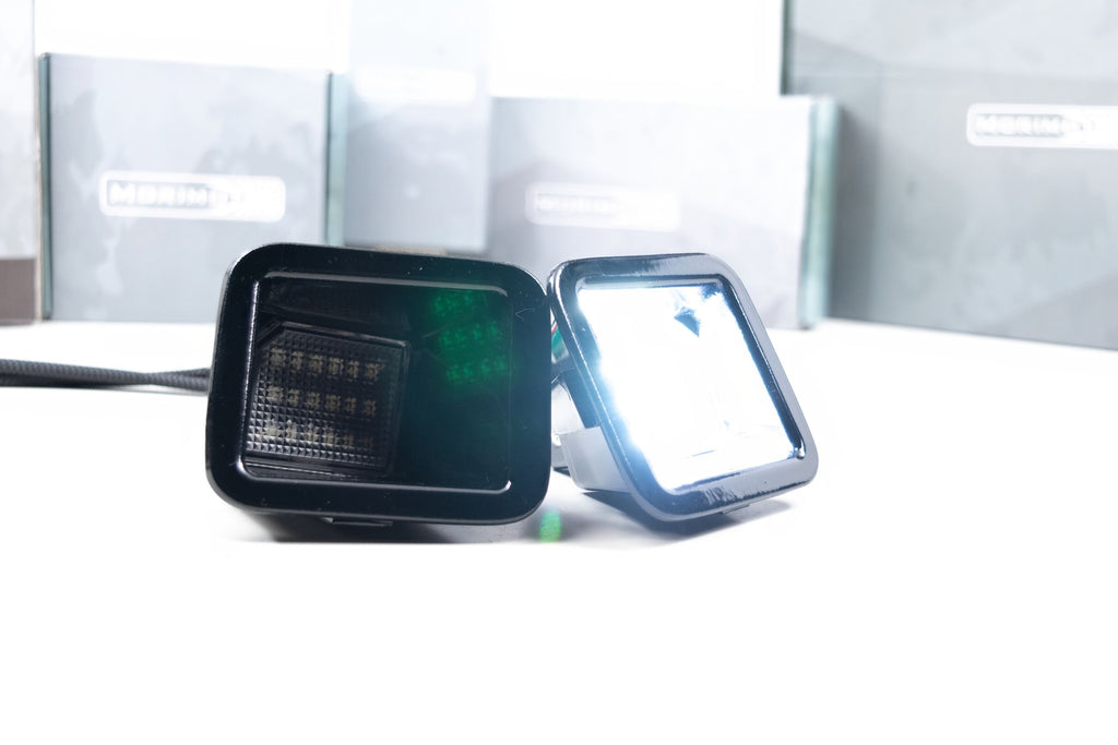 Morimoto XB LED License Plate Modules: Ford F350 2017, 2018, 2019