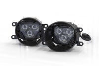 Morimoto 4Banger Fog Light Kit: 10-13 4Runner (HXB Yellow Wide Beam)