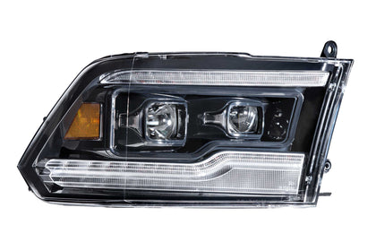 Morimoto XB LED Projector Headlights (Amber DRL): Ram 2500 2011, 2012, 2013, 2014, 2015, 2016, 2017, 2018