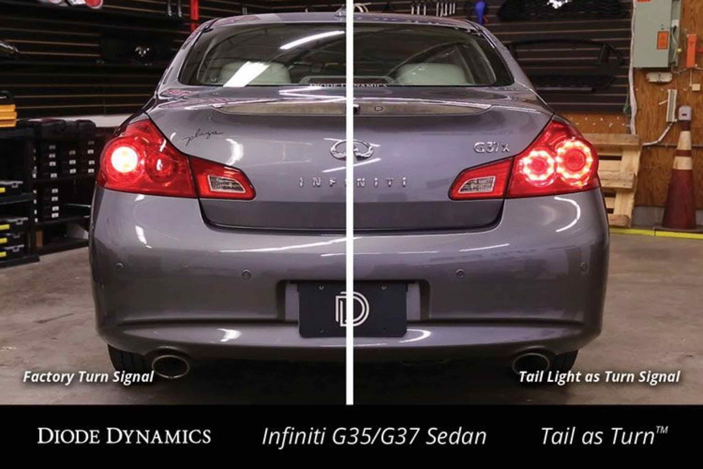 Diode Dynamics: Tail As Turn Conversion: Infiniti G35/G37 Coupe