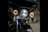 XKGlow Motorcycle Highway Bar Switchback Driving Lights: Black