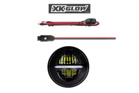 XKChrome RGB LED 5.75in Headlight Kit: Black w/o Controller