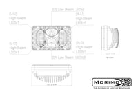 Morimoto LED Projector Headlights: Subaru DL 1985, 1986, 1987, 1988, 1987, 1988, 1989