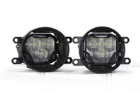 Morimoto 4Banger Fog Light Kit: 10-13 4Runner (HXB Yellow Wide Beam)