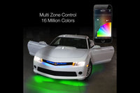 XKChrome RGB LED Underglow Kit: 8x 24in, 6x 10in, 4x 36in Tubes w/ Dash Mount Controller