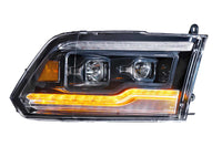 Morimoto XB LED Projector Headlights (Amber DRL): Ram 2500 2011, 2012, 2013, 2014, 2015, 2016, 2017, 2018