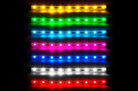 XKGlow Underglow Light Kit: Blue / 8x 24in, 4x 8in Tubes