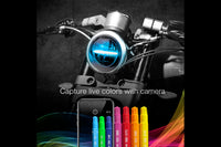 XKChrome RGB LED 5.75in Headlight Kit: Chrome w/o Controller