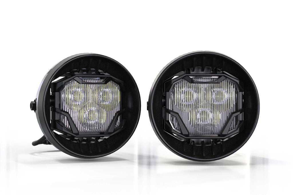 Morimoto 4Banger Fog Light Kit: 2004-2008 F150 (HXB White Wide Beam)