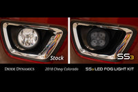 Diode Dynamics SS3 Sport LED Pods: Type GM (Set / SAE / White / Fog Beam)