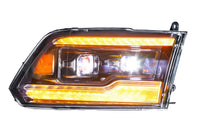 Morimoto XB LED Projector Headlights (Amber DRL): Ram 1500 2011, 2012, 2013, 2014, 2015, 2016, 2017, 2018