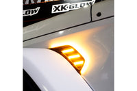 XKGlow Jeep Air Vent Light Kit: Amber
