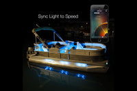 XKChrome RGB LED Boat Accent Light Kit: 4x 36in, 4x 9in Strips w/ Dash Mount Controller