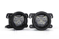 Morimoto 4Banger Fog Light Kit: 14-17 Cherokee (HXB White Wide Beam)