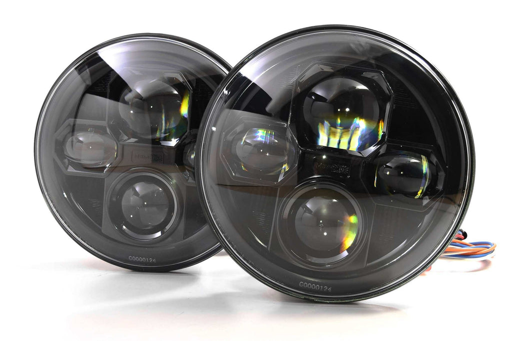 Morimoto LED Projector Headlights: Chevrolet Monza 1975, 1976, 1977, 1978, 1979, 1980