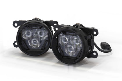 Morimoto 4Banger Fog Light Kit: 13-20 BRZ (HXB White Wide Beam)