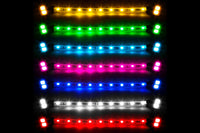 XKGlow Accent Light Kit: Blue / 8x Pods, 2x 8in Strips