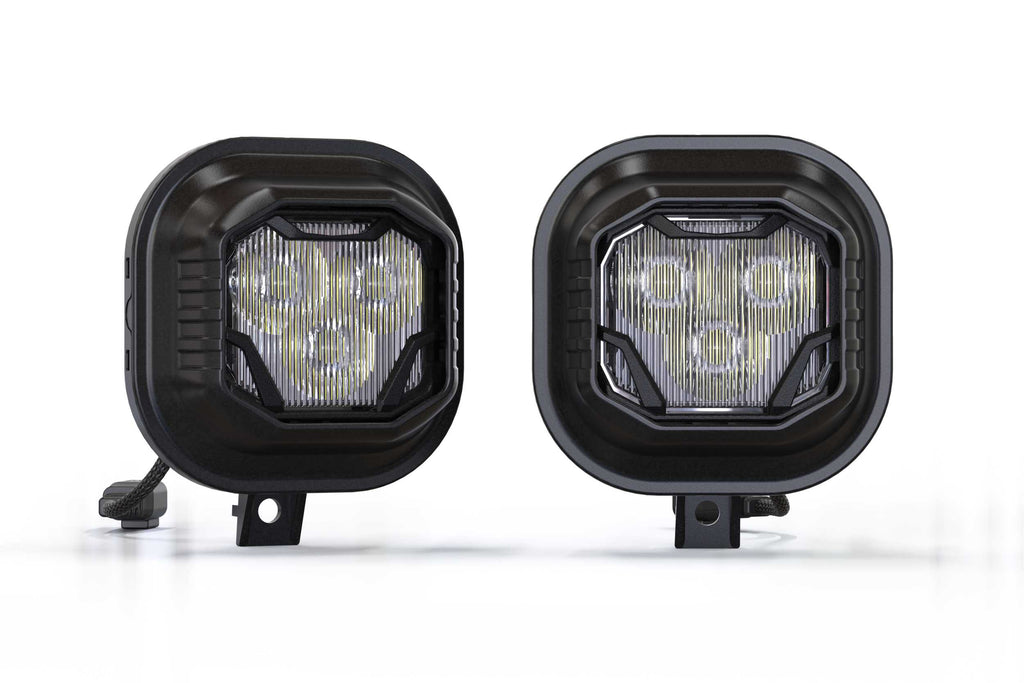 Morimoto 4Banger Fog Light Kit: 99-16 Super Duty (HXB Yellow Wide Beam)