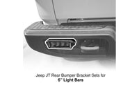 XKGlow Light Bar Bracket Kit: Jeep JL/JT / A-Pillar / 50-52in