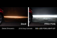 Diode Dynamics SS3 Sport LED Pods: Type GM (Set / SAE / Yellow / Fog Beam)