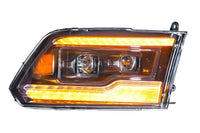 Morimoto XB LED Projector Headlights (Amber DRL): Ram 1500 2011, 2012, 2013, 2014, 2015, 2016, 2017, 2018