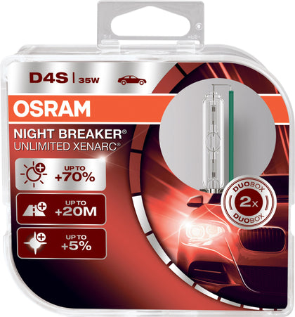 D4S Osram 66440XNN Night Breaker Laser Next Gen HID Bulbs (2 Pack)