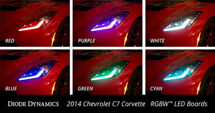2014-2016 Chevrolet Corvette RGBW LED Boards