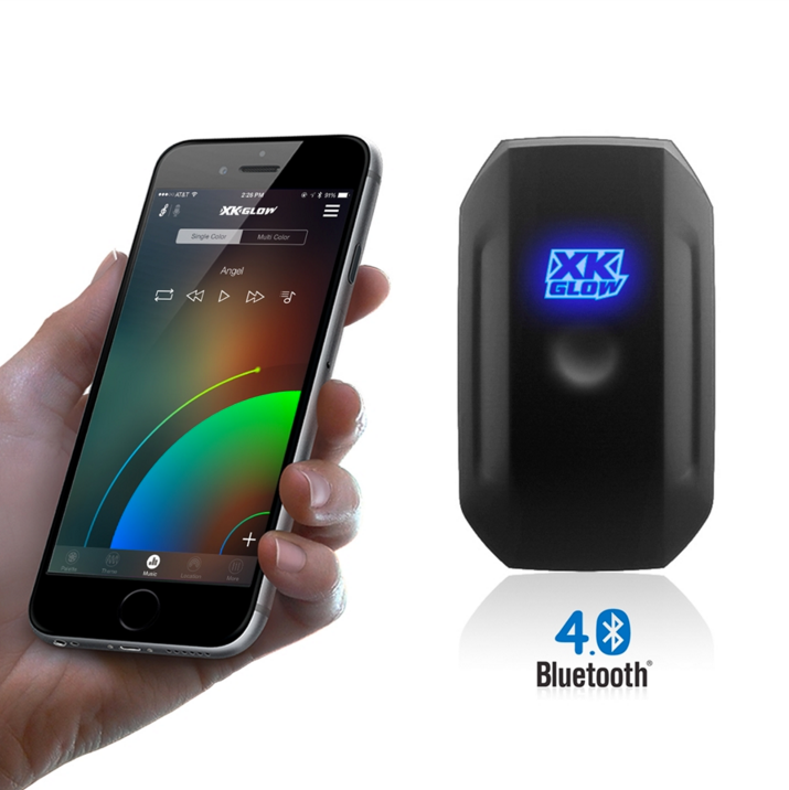 Bluetooth RGB Rock Light Controller Single Zone - LUX Lighting Systems